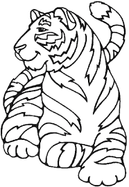 Select print at the top of the page, and the advertising and navigation at the top of the page will be ignored, or 2) click on the. Printable Tiger Coloring Pages Coloringme Com