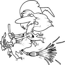 Home » tools » broom clipart black and white free images 4. Black And White Cartoon Of A Silly Witch On Her Broom Royalty Free Clipart Picture