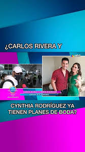 Maybe you would like to learn more about one of these? Venga La Alegria Carlos Rivera Y Cynthia Rodriguez Ya Tienen Planes De Boda Facebook