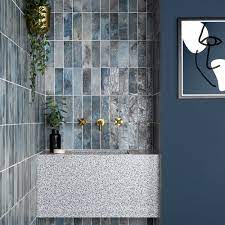 Is this tile still available? Raku Blue Ceramic Panelled Wall Tiles Per Sqm Ebay