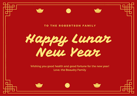 It is a time for giving gifts to choosing a new year gift for your friends is based mostly on the intimacy of your friendship. Customize 50 Chinese New Year Cards Templates Online Canva