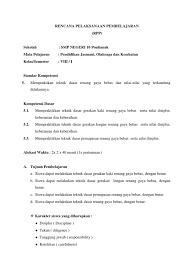 Pendidikan jasmani olahraga dan kesehatan. Rpp Renang Gaya Bebas Masnurul