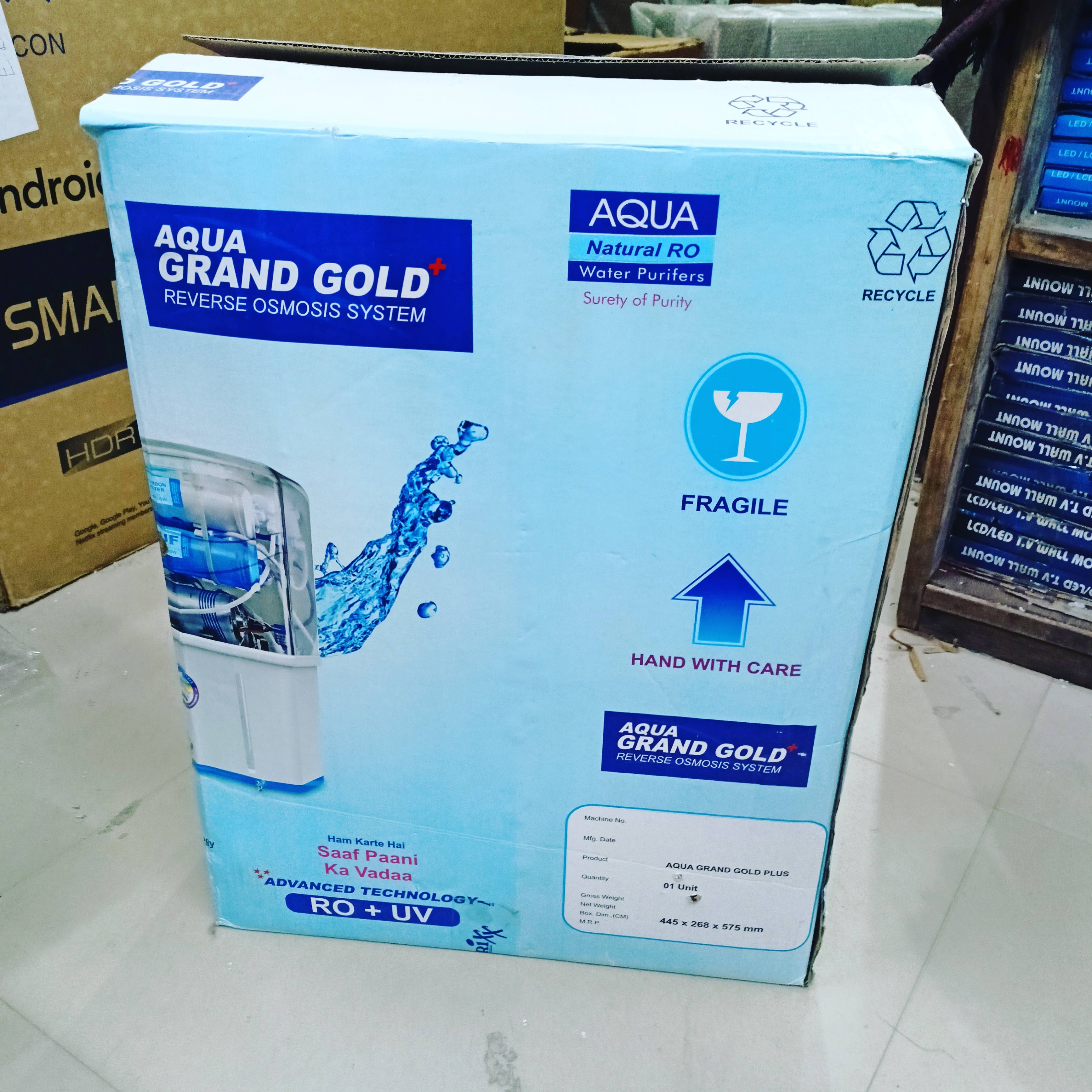 Aqua Grand Gold Series RO + UV Purifier product image