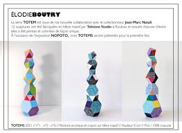 Totem Multifacette Piece Originale, Sculpture by Marco Natali