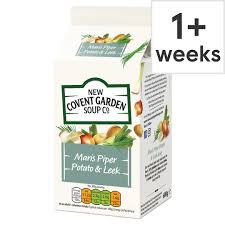 Got it out last night and has been left to defrost at room temperature for about 24 hours. Review New Covent Garden Leek Potato Soup 600g