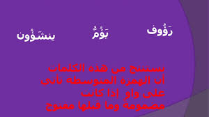 الهمزة المتوسطة على الواو الصف الخامس الابتدائي Youtube