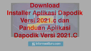 Berikut cara unduh dan juga install dapodik versi 2021 dengan benar. Sekolah Wajib Unduh Installer Aplikasi Dapodik Versi 2021 C Informasiguru Com