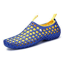 Badier Men Women Mesh Sandals Water Shoes Walking Breathable Holes Slippers Clog Footwear Walking Beach Shower Anti Casual Beach Shoes Beach Shoes Mens Sandals