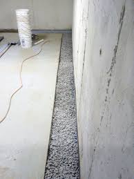 Basement Waterproofing Drainage Basement Floor All Ready To Be Finished And Returned Waterproofing Basement Basement Flooring Basement Flooring Waterproof