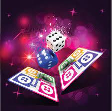 Ludo Board Game, Pegs rolling dice Ludo, token, Background 48262797 Vector  Art at Vecteezy