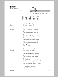 The Lumineers Ho Hey Sheet Music