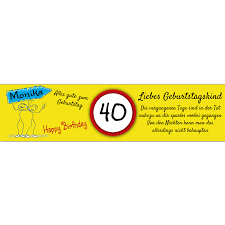 Lustige Vorlage Zum 40 Geburtstag Zum Online Gestalten Und Auf Pvc Banner Drucken Geburtstagsbanner Die Lustige Ge Geburtstagsbanner Banner Banner Drucken