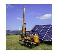 Factory Sale Photovoltaic Ramming Machine Solar Pile Driver Ground Screw  Pile with GPS