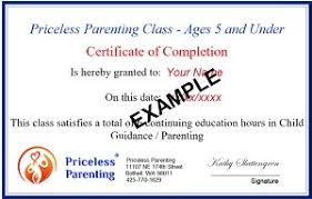 However, not having a set day and time for class may not work for you if you have difficulty holding yourself accountable. Earn A Certificate Of Completion For Online Parenting Classes