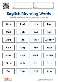 Rhyming words worksheets for grade 2 (visited 634 times, 1 visits today) choose the correct word worksheets for grade 1 trace the animal names worksheets for kids. English Rhyming Words Worksheets For Grade 1 Kidpid