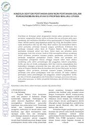 Kepentingan sektor pertanian kepada negara. Pdf Kinerja Sektor Pertanian Dan Non Pertanian Dalam Perekonomian Wilayah Di Propinsi Maluku Utara
