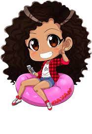 It's not something you can expect to see in the average an anime similar to shakugan no shana. Chibi Curlyhair Curlyhairdontcare Curly Anime Black Anime Girl With Curly Hair Clipart Full Size Clipart 4127828 Pinclipart