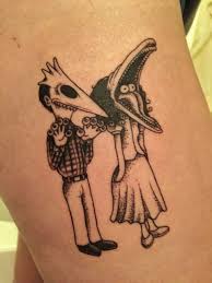 Tim Burton Tattoo Tumblr Tim Burton Tattoo Beetlejuice Tattoo Geek Tattoo