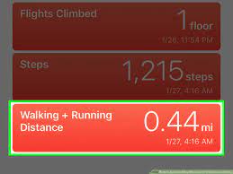 How many km will equals a mile? How To See How Many Miles You Ve Walked On An Iphone 4 Steps