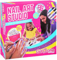 15pcs art ongles stylos motif parsemant manucure brosse de peinture dessin outil. Girlzone Cadeau Fille Nail Art Studio Decoration Pour Les Ongles Maquillage Pour Enfants Coffret Maquillage Enfant Coffret Nail Art Loisir Creatif Fille 4 A 11 Ans Amazon Fr Jeux Et Jouets