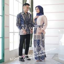 Baju kondangan/couple & wisuda, kota surakarta. Set Kebaya Brokat Couple Batik Modern Kondangan Outfit Red Queen Cplaskita Facebook