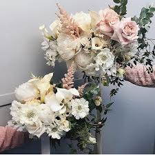 Tuesday Twinning We Haven T Posted A Twin Bouquet Pic For A While So Here S An Absolute Beaut Photo Bout Wedding Flowers Latte Wedding Wedding Bouquets