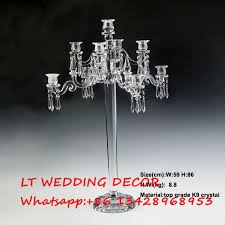 9 Arms 84cm 33inch Tall Crystal Candelabra Candle Holder Wedding Table Centerpieces Dinner Table Decoration Candelabra Candle Holder Crystal Candelabracandle Holders Wedding Aliexpress