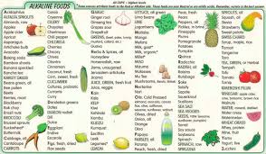 Alkaline Food Chart Blender Dude