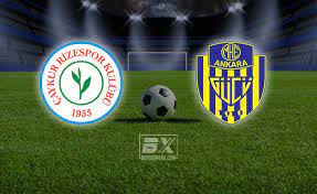Mke ankaragücü, süper lig'in 26. Caykur Rizespor 1 4 Ankaragucu