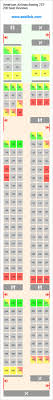 american airlines boeing 757 200 seating chart updated