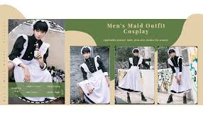 Alan (not his real name) is a slender, naturally effeminate young man who works for an unusual maid service that requires him to bring a change of clothes to his clients' homes and. Amazon Com Nuoqi Mens Maid Outfit Cosplay Sissy Maid Dresses For Men Clothing