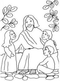 Szenen Aus Der Bibel Kostenlose Malvorlage Jesus Spricht Mit Kindern Zum Ausmalen Kostenlose Ausmalbilder Ausmalbilder Ausmalen