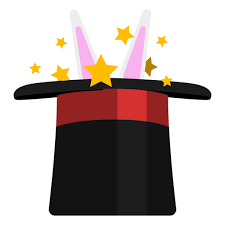 Rabbit In Magician Hat Icon Transparent Png Svg Vector Magician Hat Hat Icon Graphic Design Art