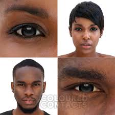 Image result for black sclera contacts