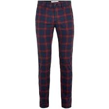 Black And Red Checkered Pants Topman Navy Red Check Stretch Skinny Chinos Red Pants Men Skinny Fit Dress Pants Skinny Chinos