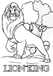 Coloring page lion king mufasa and rafiki. Lion Coloring Book Page Youngandtae Com Lion Coloring Pages Disney Coloring Pages King Coloring Book