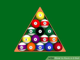 How To Rack In 8 Ball Pool Balls Pool Table Pool Sticks