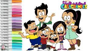 We have over 3,000 coloring pages available for you to view and print for free. The Casagrandes Coloring Book Page Ronnie Anne Bobby Carlota Cj Carline And Carlitos Youtube