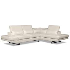 Madrid 2 Pc Sectional Living Room Leather Leather Living Room Furniture Value City Furniture
