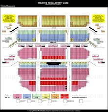 Theatre Royal Drury Lane London Seat Map And Prices For