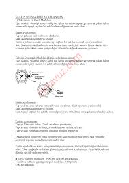 Aolix Erkek Kol Saati Muhtelif Tum Modeller Kol Saati Kullanma Kilavuzu Sayfa 19 Ekilavuz Com