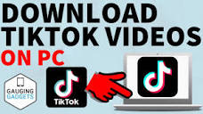 How to Download TikTok Videos on PC, Laptop, & Chromebook - YouTube