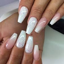 Acryl Nagel Babyboomer Nageldesign Ombre Nageldesign Braut Nagel