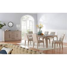 Gray Oak 5 Piece Dining Room Set Vancouver Rc Willey Furniture Store In 2020 Dining Room Chairs Upholstered Oak Dining Room Table Oak Dining Room