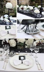 Tischdeko Hochzeit Schwarz Weiss Ideen Muster Hochzeitstisch Weisse Hochzeit Deko Schwarz Weiss