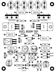 With high power category, this amplifier is capable of controlling 12inch speakers a total of 4 even 6 pieces with each speaker power of 300w. Pcb Layout Socl Boom Tef Driver Power Amplifire Blogkamarku