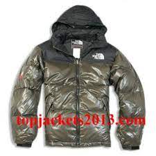 The North Face Outlet Mens Summit Series Nuptse 900 Ltd Fill Down Parka Jacket Green Black North Face Outlet Jackets Mens Down Jacket