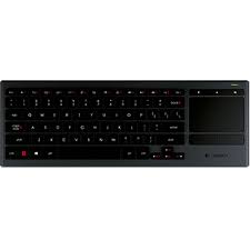 Using a traditional keyboard plus separate mouse in the living room can be awkward and uncomfortable. Illuminated Living Room Htpc Keyboard K830 Logitech
