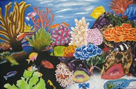 Art by ana bikic contact ana bikic in skype: Coral Reef By Princesschristi On Deviantart Ocean Art Sea Life Art Ocean Painting