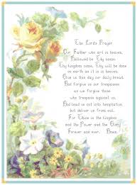 Peace prayer cross stitch pattern religious. The Lord S Prayer Pattern Chart Graph